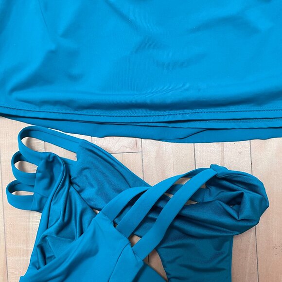 Glam Teal Tankini - Picture 9 of 12